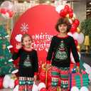 VNVNE Family Christmas Matching Pajamas Sets for Women/Men/Couples/Adults (XX-Large, Green Wish)