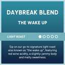Caribou Coffee, Light Roast Ground Coffee - Daybreak Morning Blend 20 Ounce Bag (EXP 02/01/26)