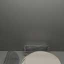 RRRICO Rotating Bookshelf,Cylindrical Revolving Bookcase,360 Book Organizer, Clear Acrylic Corner Book Shelf Standing Bookcase (4 Tier)