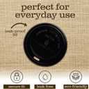 ELEGANT DISPOSABLES [200 PACK LIDS] Lids For 8 oz oz Paper Hot Cups - Coffee Cup for Espresso, Cold, or Hot Drinks, Tea, Coffee, Hot choclate