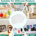 330 pcs Moving Packaging Supplies, 250 Cushioning Foam Pouches and Sheets, 4 Sizes13.7"x13.7", 11.8"x11.8", 11.8"x7.8", 7.8"x7.8") with 80 Fragile Stickers for Moving, Packaging, Storage