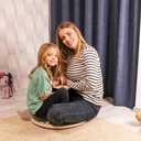 Wooden Spinner Seat - Sit and Spin - Bigger Size - Classic Spinning Activity Toy for Toddlers & Kids All Ages (Patent Pending), Extra Large