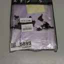 G JGOO Compatible with MacBook Air 13 inch Case 2026 2025-2022 M5 A3449 M4 A3240 M3 A3113 M2 A2681, Glitter Plastic Hard Shell for MacBook Air 13.6 inch Case + Keyboard Cover+Screen Protector, Purple