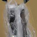 DINDON 2 Tier Pull Out Cabinet Organizer (11" W x 18" D) Heavy-Duty Metal Sliding Drawer Shelf, Two Tier Pull Out Shelves for Kitchen Cabinets, Pantry, Bathroom, Chrome Finish