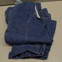 Womens Denim 2 Piece Set Sleeveless Button Down Vest Tops Short Pants Suit Sets (Medium, Blue)