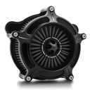 For harley air cleaner filter Sportster Softail Touring street road king glide Dyna for harley davidson air intake filters (OPS Black - Gray Filter, D-For M8 Touring/Softail 2018-UP)