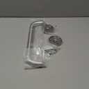 AmazerBath Shower Grab Bars for Bathtubs and Showers, Handicap Grab Bars for Shower Anti Slip, Shower Grab Bars for Senior for Wall Stainless Steel, Holds up to 500LBs, 12" L x 1" D, Brushed Nickel