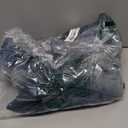 Unisex Y2K Distressed Baggy Wide Leg Jeans for Men Women - Vintage Washed Ripped Denim Streetwear Pants (Large)