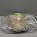 Baderke 2 Sets 11.8" Chilled Serving Tray for Parties Round Iced Platter with Ice Underneath Stainless Steel Clip Fruit Fork Shrimp Cocktail Serving Dish for Oysters Crawfish Fruits (Gold)