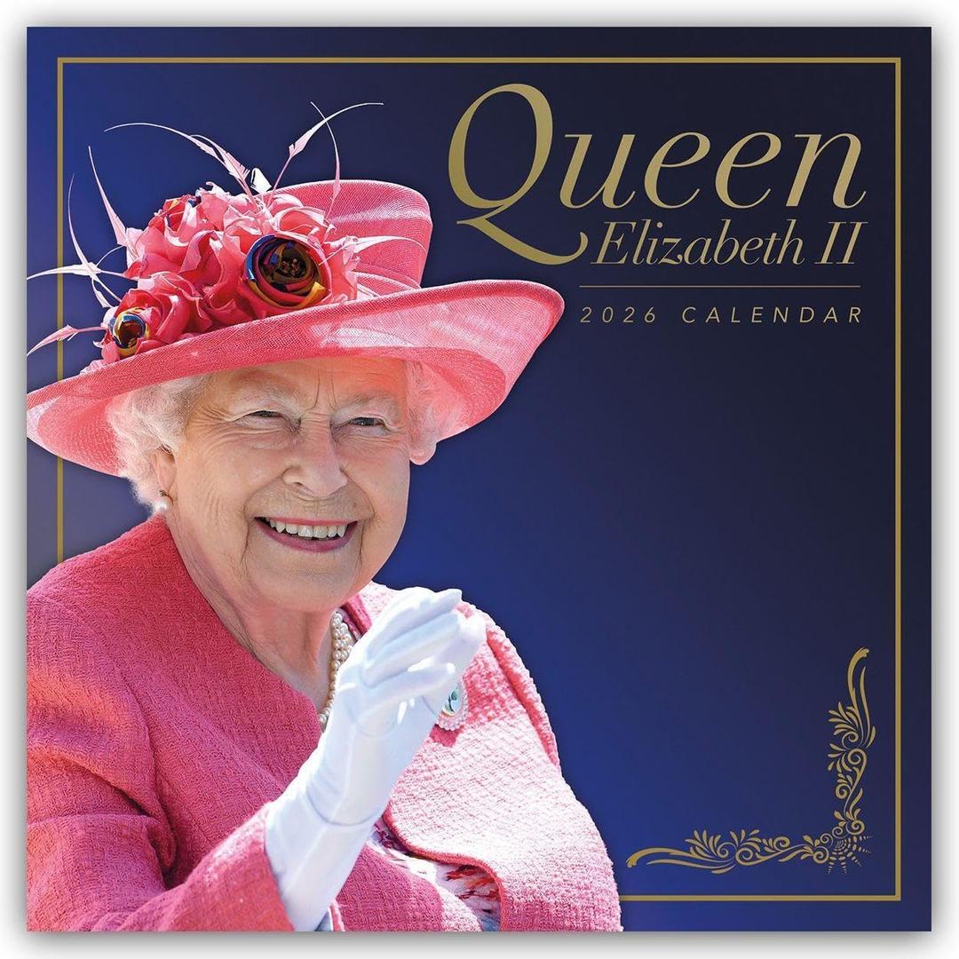 2026 Queen Elizabeth II Wall Calendar