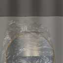 Dahey 11.8-inch Small Hanging Circle Mirror Wall Decor Gold Round Mirror with Hanging Chain for Living Room Bathroom Bedroom Dorm College Office, Gold