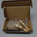 Brass 1-001 & Brass 1-002 Ceramic Valve Cartridge, Compatible with Cold widespread Cartridge and Hot widespread Cartridge, Brass Construction, include Brass 1-001 & Brass 1-002