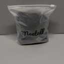 Meetall Women's High Cut String Triangle Bikini Set Swimsuits Sexy Bathing Suits 2 Piece (Black, S)