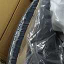 Ergonomic Office Chair, Mesh Seat Cushion with Flip-Up Armrests and 3D Headrest, Adjustable Lumbar Support, SGS Class 4 Gas Clylinder, Light Grey