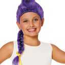 Spirit Halloween KPop Demon Hunters Kids Rumi Wig, Officially Licensed