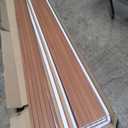 Art3d Slat Wall Panels, WPC Soundproof 3D Wall Paneling for Interior Wall Decor, TV Background, 8-Pack 96 x 6 in. Teak