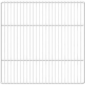 2-Pack Commercial Freezer and Refrigerator Replacement Shelves- Adjustable Utility Steel Wire Metal Shelf, White (24" x 20.9")
