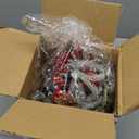 13.8" Small Christmas Tree Tabletop Christmas Centerpieces with Xmas Ornaments Pinecone Berry for Table Desk Christmas Decorations Winter Holiday Decor Indoor