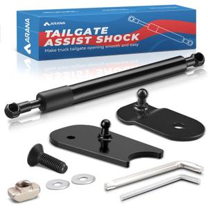 ARANA Tailgate Assist Shock for Ford Maverick, 2022-2025 Maverick Truck Tailgate Slow Drop Accessories, Tail Gate Mods Damper Kit Fits Ford Maverick Hybrid XL XLT LARIAT(All Tools Provided)