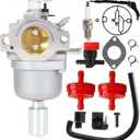 594601 594605 Carburetor For Nikki 33R877 331877 795366 698945 594492 697216 31P677 799256 699475 Craftsman YT3000 YTS3000 LT3000 DLS3500 MTD Bolens 13AM762F765 Mower