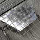 Kensizer Humane Rat Trap, Chipmunk Rodent Trap that Work for Indoor and Outdoor Small Animal - Mouse Voles Hamsters Live Cage Catch and Release 1-Pack Small 10.5" L x 5.5" W x 4.5" H