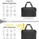Expandable Travel Duffle Bags Weekender Overnight Bags for Women Men Hospital Bag for Women Labor Delivery with Toiletry Bag Waterproof