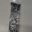 Pinch Collar for Dogs Adjustable Dog Training Collar with Comfortable Rubber Tip and Quick Release Buckle for Small Medium Large Dogs (Large, Black)