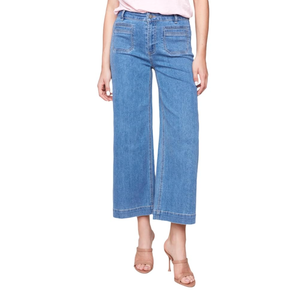 Flare Jeans with Patch Pockets by Charlie B, 12