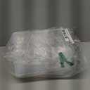 novelinks Clear Stackable Storage Bins with lid Storage Boxes Durable Plastic Organizer Containers for Home Office, Kitchen, Craft Supplies (4 Quart 8 Pack)