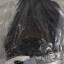 SHRRADOO Extra Large 50L Travel Laptop Backpack with USB Charging Port, College High School Backpack Airline Approved Business Work Bag Fits 17 Inch Computer for Men Women (Black)