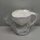 Brita Large Water Filter Pitcher for Tap and Drinking Water, Includes 1 Standard Filter, BPA-Free, Lasts Two Months, 10-Cup Capacity, Bright White