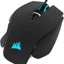 Corsair M65 RGB Elite Wired FPS and MOBA Gaming Mouse Adjustable Weight and Balance Durable Aluminum Frame 18,000 DPI Optical Sensor , Black