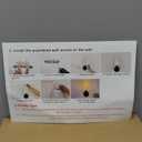 YHCDLAMP Peel and Stick Wall Sconces, No Drilling Stick On Wall Sconce, Wireless Battery Operated Wall Lights, Adhesive Wall Lamp with 10000mAh Battery Bulb for Bedroom Living Room Decor