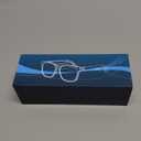 AI Smart Glasses, Bluetooth 5.4 Translation Glasses with 144 Language & Accents, Blue Light Filtering Lenses, Multifunctional Smart Glasses for Men Women, Travel Meeting Trade Business HY-C8 White