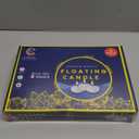 Candle Charisma White Floating Candles 3 Inch (Set of 12)  8-Hour Dripless, Smokeless Burn with Natural Flickering Flame  Perfect for Weddings, Centerpieces, Pool Nights & Special Events