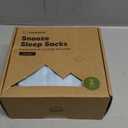 2-Pack Baby Sleep Sacks, Zipper Wearable Blanket - 0.5TOG Organic Cotton, Lightweight, Soft Cozy Toddler Sleeping Sack 6-12 months, Easy to Wear Large Newborn Transition Swaddles Sleepsacks (Glacier)