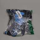 rabbitgoo Dog Harness No Pull with 2 Leash Clips, Adjustable Soft Padded, Reflective Oxford No Choke Pet Vest with Easy Control Handle for Large Dogs, Blue, L