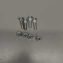 85-1024 Wheel Hub Bolt Studs # 90114-10013 & Lug Nuts Replacement for 2004-2013 YAMAHA RHINO 450 660 700 UTVs Rear