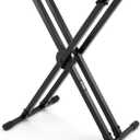 On-Stage KS8291XX ERGO-LOK Double-X Keyboard Stand with Lok-Tight Construction
