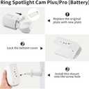 Adjustable Wall Mount for Spotlight Cam Plus/Pro (Battery), 360Degree Adjustable and Easy-to-Install Mounting Bracket for Your Security Camera, 1 Pack