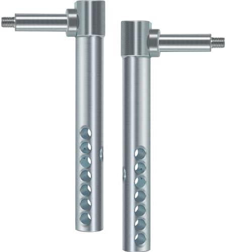 Yoursme AM131288 AM131289 Front and Rear Mower Deck Gage Wheel Arm for John Deere Mower Decks 48C 54C and 62C, Diameter 1”, Come with 2 Pair