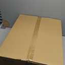 Miyili 20"x15" Black & White Bathroom Vessel Sink Modern Above Counter Bathroom Sink Porcelain Ceramic Vanity Sink Art Basin, VS5039BW