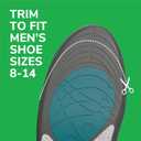 Dr. Scholl's Run Active Comfort Insoles,Trim to Fit Inserts (1 Pair (Pack of 1))