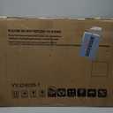 Nessxa Outdoor Grill Cart Bar Cart with Storage Cabinet for Grilling Accessories, XL Portable Outdoor Grill Table with Stainless Steel Top for Kitchen Prep, Lawn & Garden (Black）