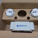 Aquasana Under Sink Water Filter System - Reduces PFAS, Lead, & Chlorine in Drinking Water - Under Counter Claryum Filtration for Kitchen - 2-Stage - Chrome Faucet - AQ-5200.56