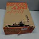 HISEA Men's Deck Rain Boots Saltwater Fishing Booties Waterproof Ankle Rain Boots with High Traction (10, Black)