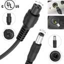 42V Compact Electric Scooter Hoverboard Charger for Hover-1 Gotrax Jetson & More 36V Lithium Battery, UL Certified Safe & Powerful & Small with 2 Common Connectors