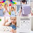 3 x DIY 3D House Stickers, 4 Sets Fun DIY Stickers Scene Make Your Own Mini House Cute Cartoon Animal Scene Stickers for Kids Adult Sticker Art Relief Stress Pass The Time