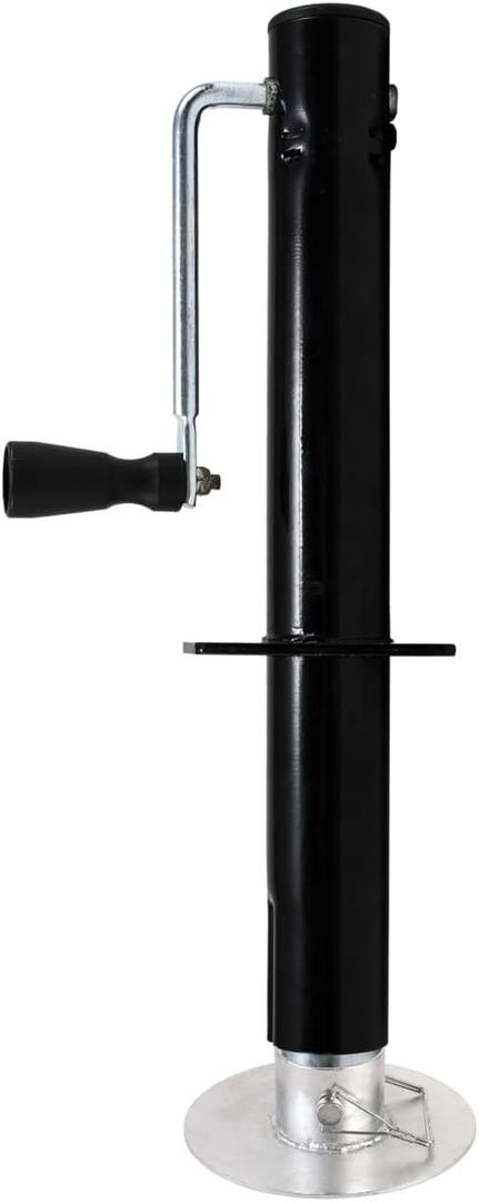 USA RV Side Crank Tongue Jack, 2,000 Pound Capacity, 15 inch Travel, A-Frame Trailer Jack