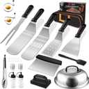 Blackstone Griddle Accessories Kit, 23Pcs Grilling Accessories Set for Camp Chef, Flat Top Griddle Accessories with Scraper, Spatula, Basting Cover, Outdoor Grill Tools